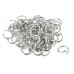 eDealMax Metallo anelli di Salto del connettore 7 millimetri Dia. 100 Pz tono Argento - B07GPXB2FQ